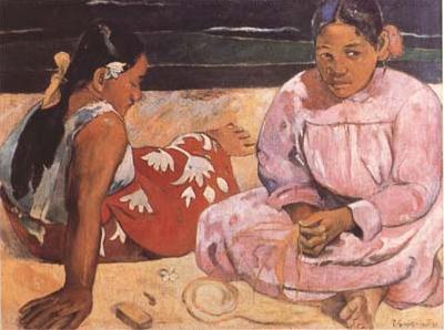  Tahitian Women (On the Beach) (mk09)